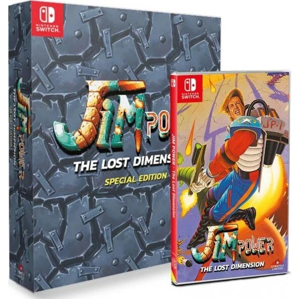 Jim Power: The Lost Dimension – Special Limited Edition (Nintendo Switch)