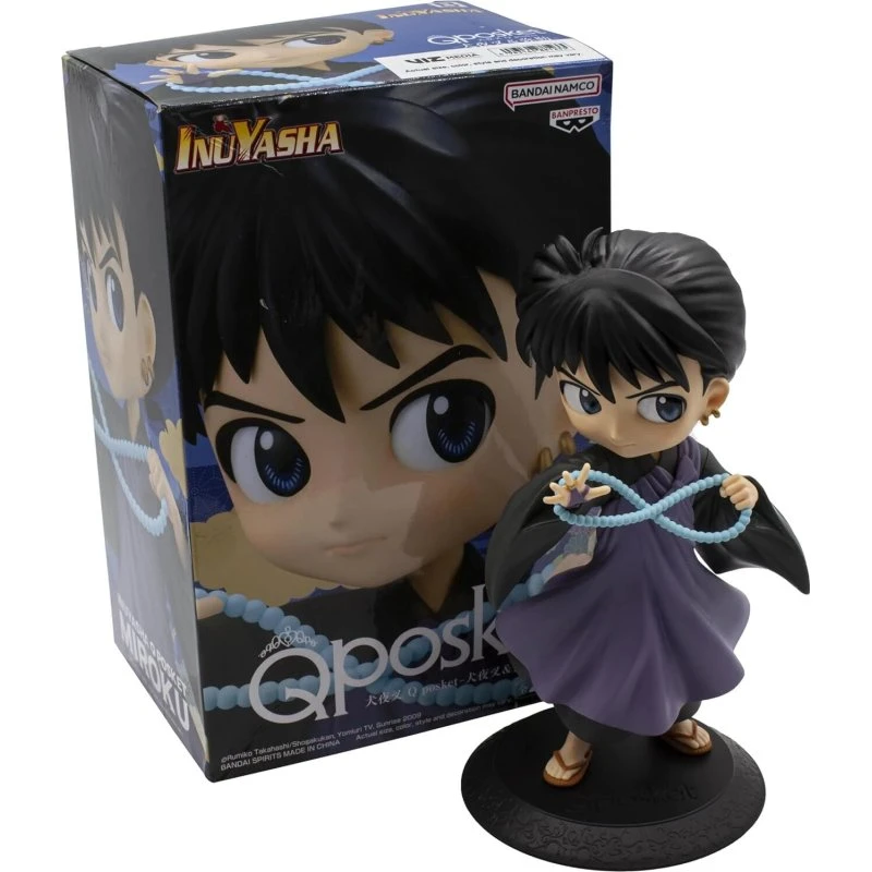 Banpresto Q Posket Inuyasha - Miroku 14 cm