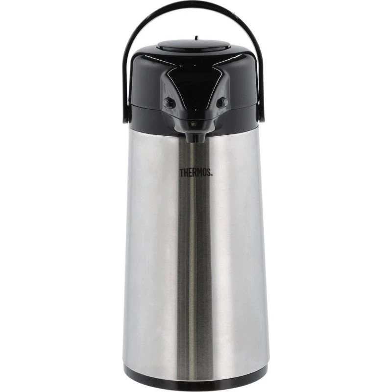 Thermos termokande med pumpe 1,9 L – rustfrit stål/sort