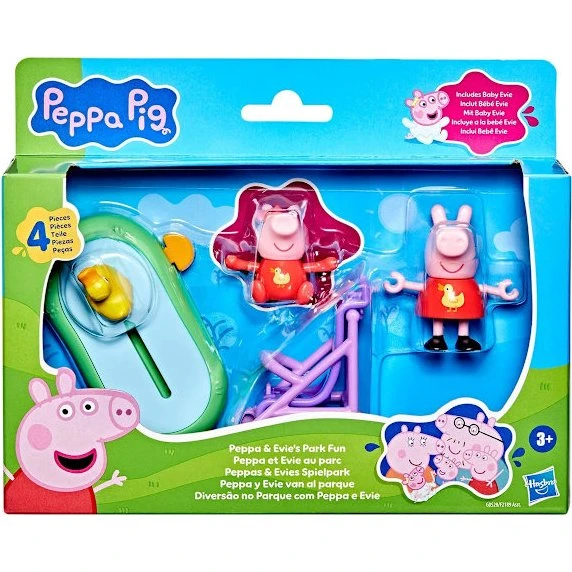 Peppa Pig Peppa & Evies Park Fun legesæt