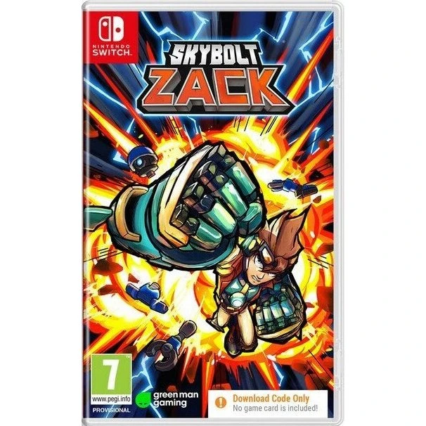 Skybolt Zack - kode i boks til Nintendo Switch