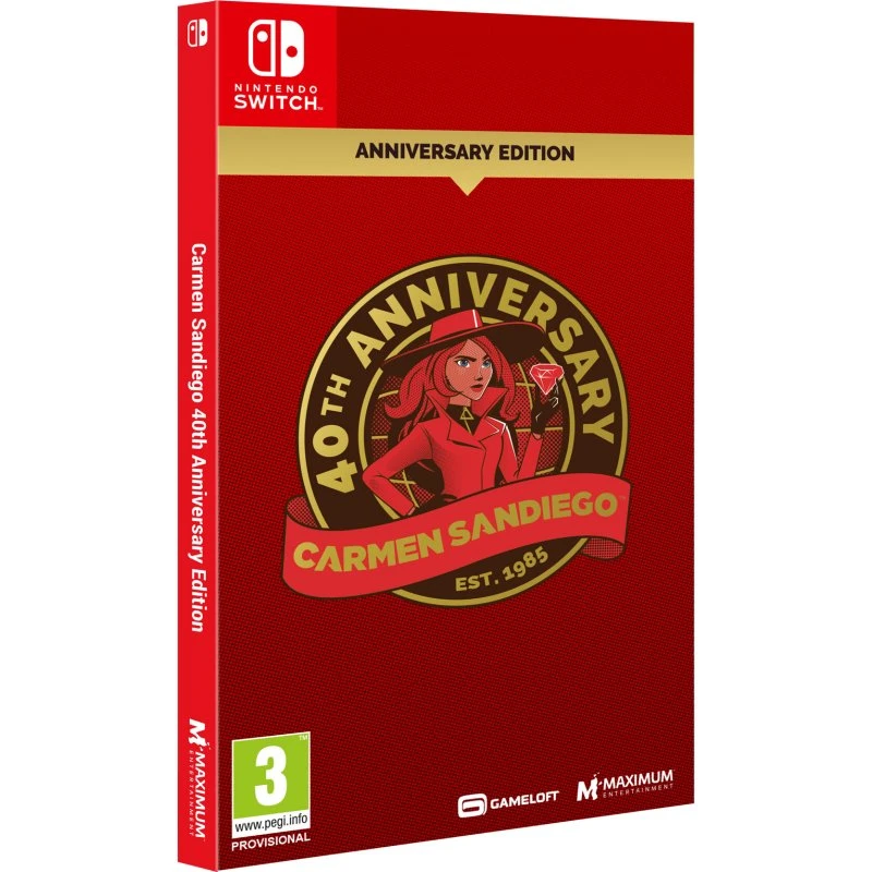 Carmen Sandiego: 40th Anniversary Edition – Nintendo Switch