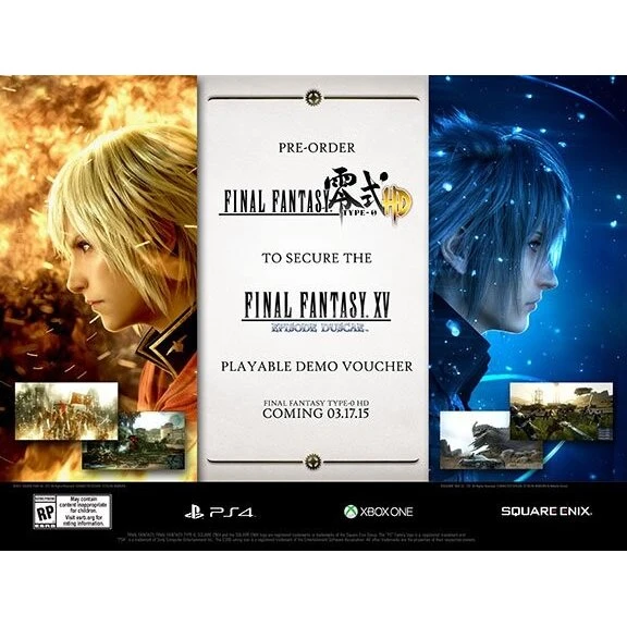 Final Fantasy Type-0 HD (Xbox One)