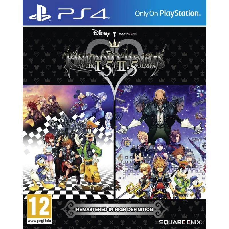Square Enix Kingdom Hearts HD 1.5 + 2.5 ReMIX - PS4