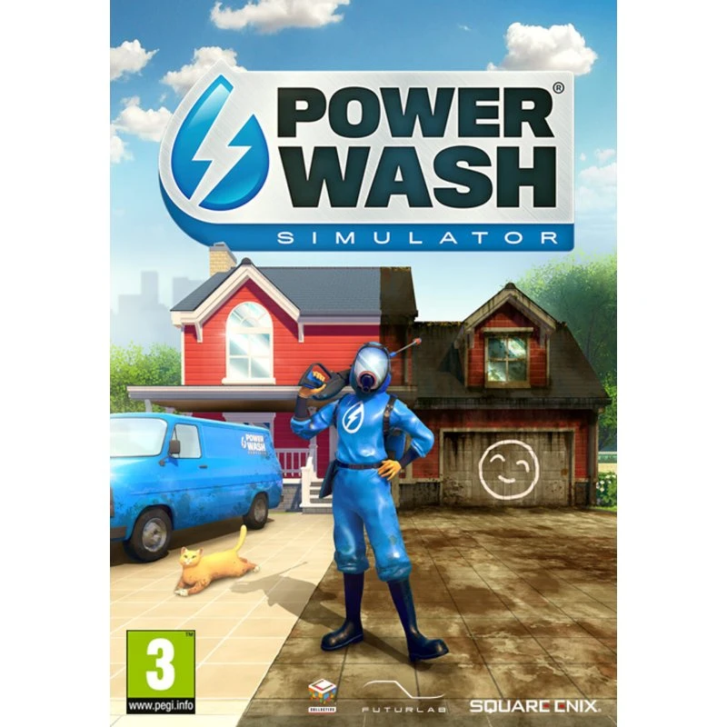 Square Enix PowerWash Simulator - Kode i boks til Nintendo Switch