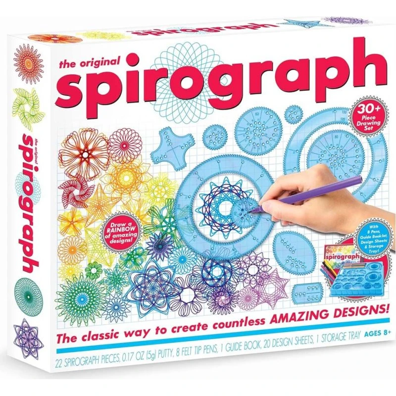 Spirograph Tegnesæt Original med tuscher