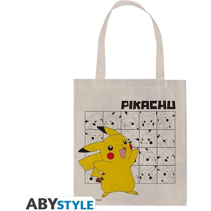 ABYstyle Pikachu totebag, beige 37x42 cm