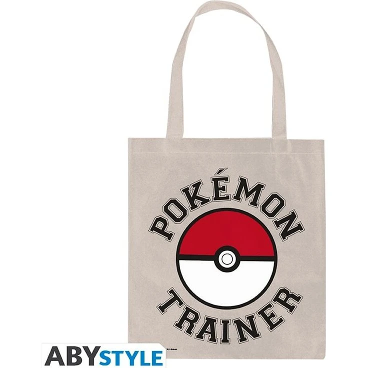 ABYstyle Pokémon Trainer Tote - Beige 37 x 42 cm