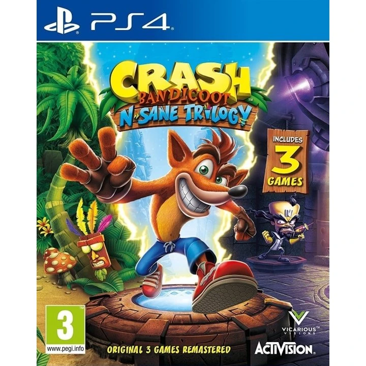 Activision Crash Bandicoot N. Sane Trilogy (PS4)