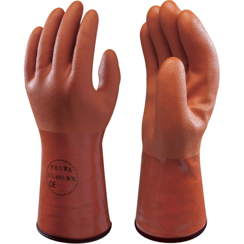 Showa 460 Cold Resist vinterhandske, rust/rød