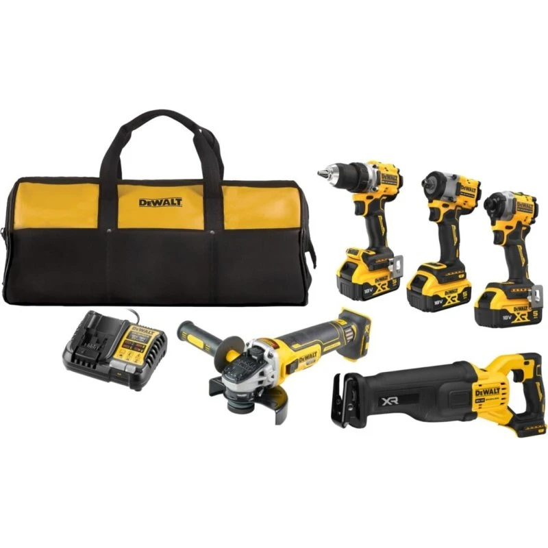 DeWalt DCK509P3 18V XR 5-værktøjssæt (3x5Ah)