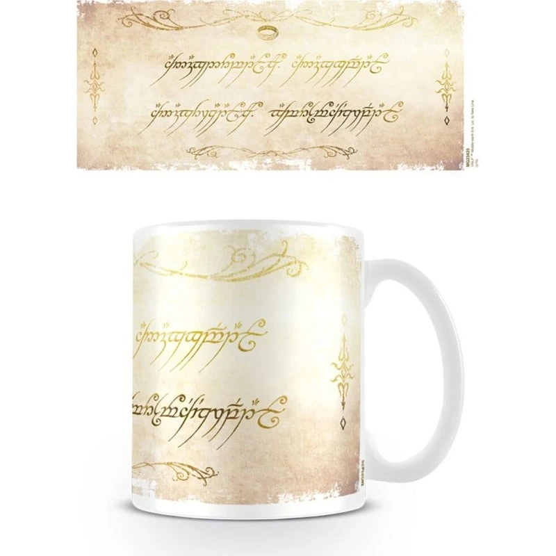 The Lord of the Rings krus med Ring-inskription, 300 ml