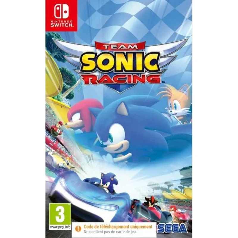 SEGA Team Sonic Racing - Nintendo Switch (Kode i boks)