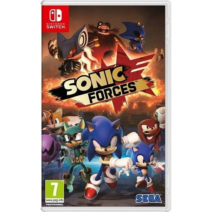 Sonic Forces – Kode i boks til Nintendo Switch