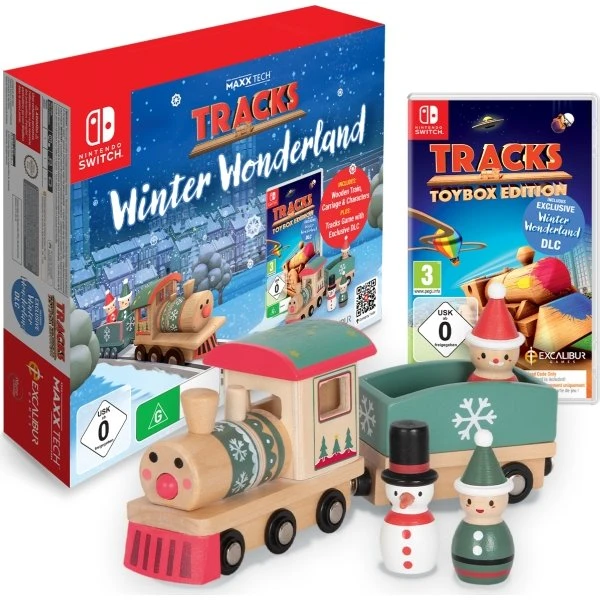 Maxx Tech Tracks Winter Wonderland-sæt til Switch