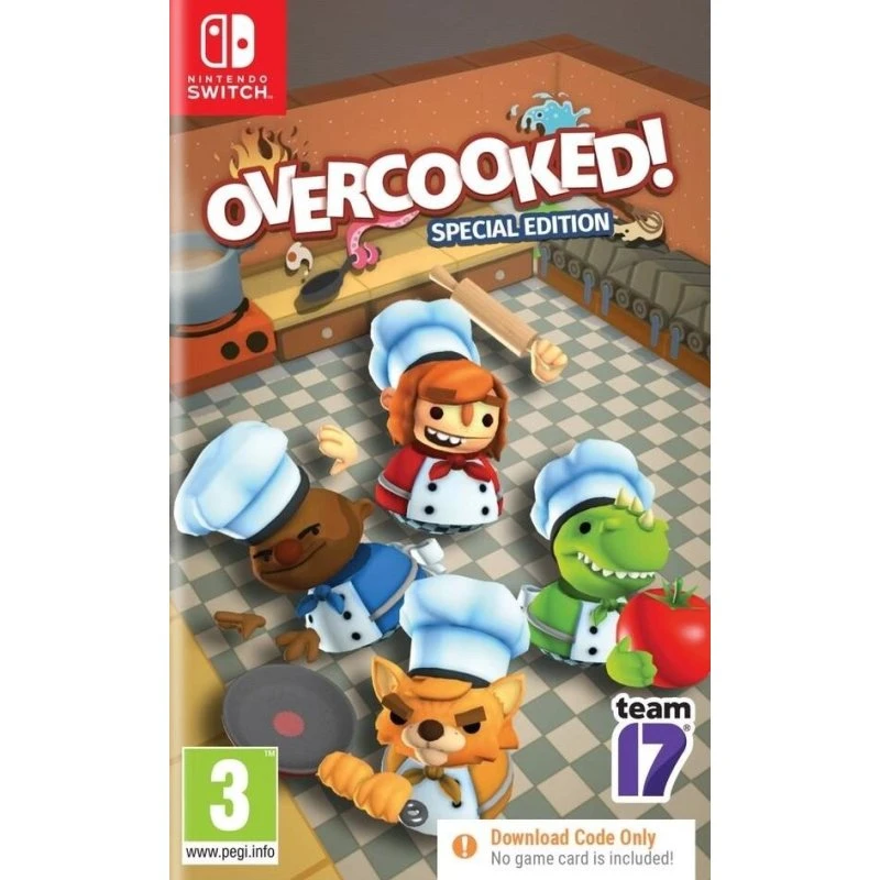 Team17 Overcooked! Special Edition (Kode i boks) - Nintendo Switch