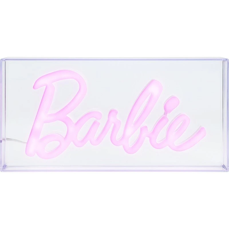 Paladone Barbie LED Neon-lys 15 cm – Hot Pink