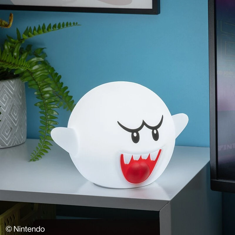 Paladone Boo SquishyGlo silikone-lampe, genopladelig 13,7 cm