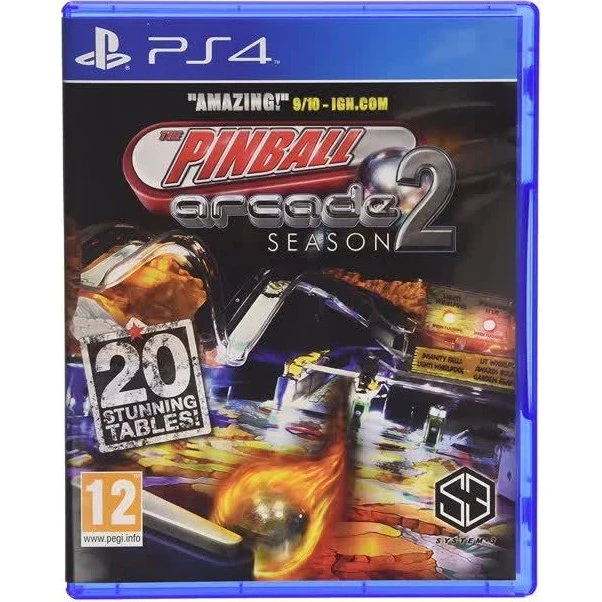 System 3 Pinball Arcade Season 2 – PS4-spil