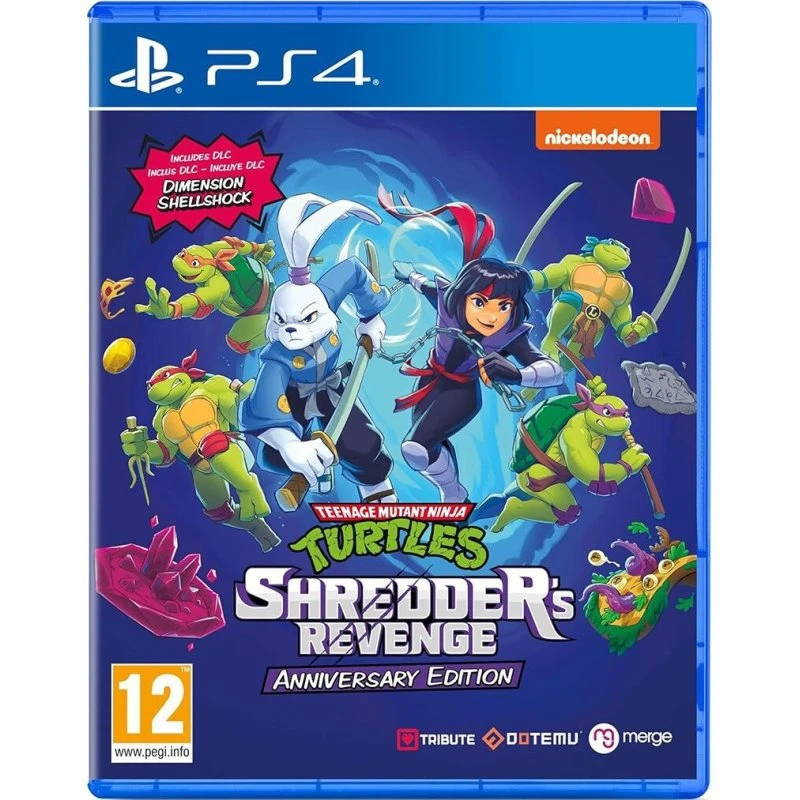 Teenage Mutant Ninja Turtles: Shredder's Revenge (Jubilæumsudgave) - PS4