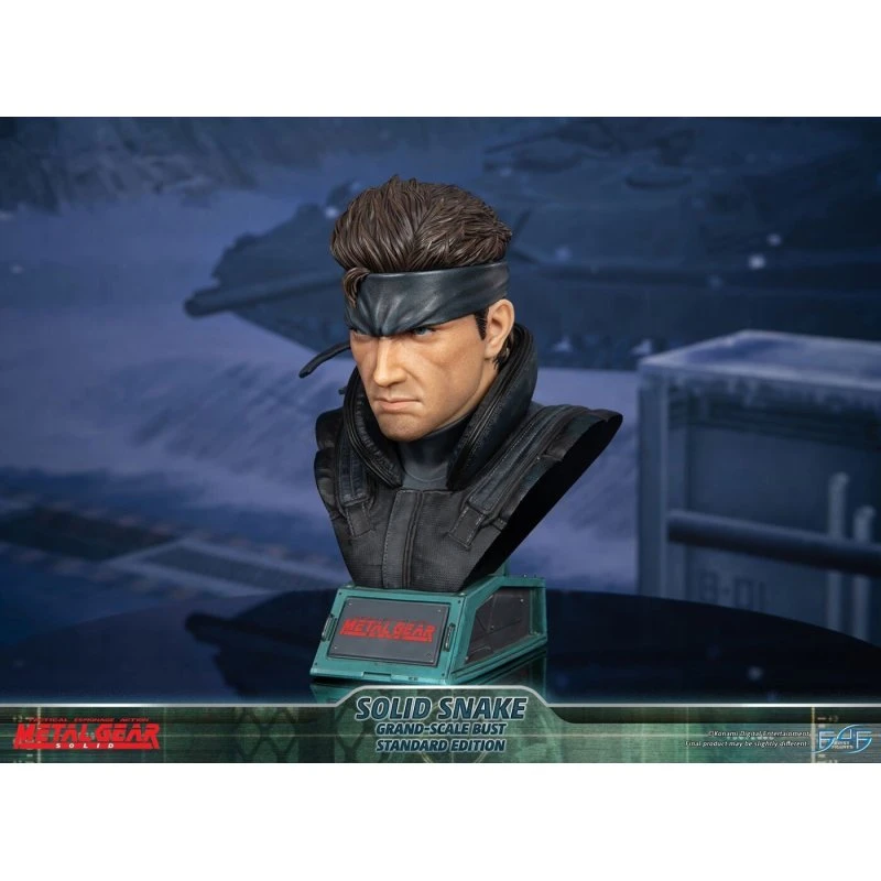 First 4 Figures Solid Snake Grand-Scale Bust (Resin)