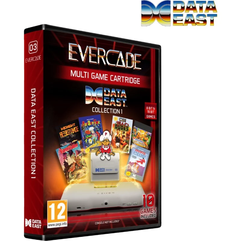 Evercade DataEast Collection 1 - spilsamling