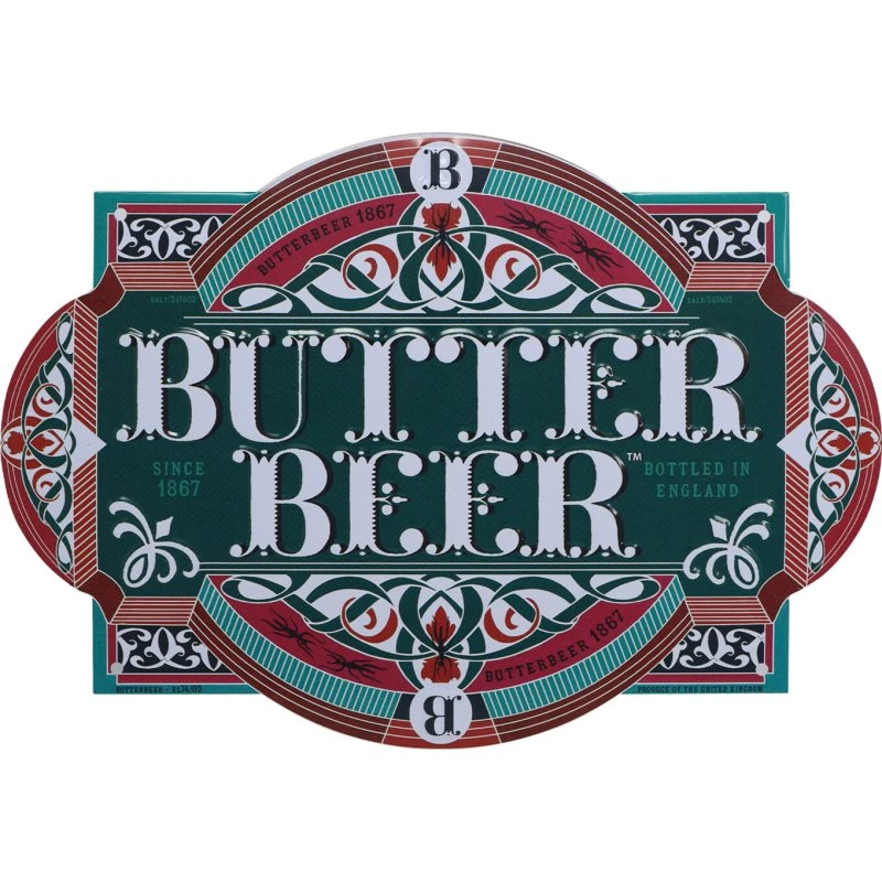 FaNaTtik Harry Potter Butterbeer blikskilt 28x20 cm