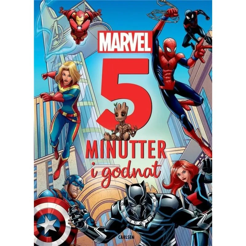Marvel: Fem minutter i godnat – 12 korte superheltehistorier (hardcover)