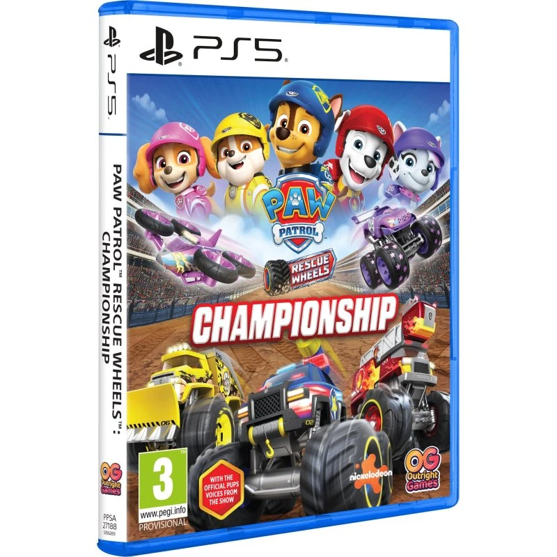 Paw Patrol Rescue Wheels: Championship – PS5 Racing