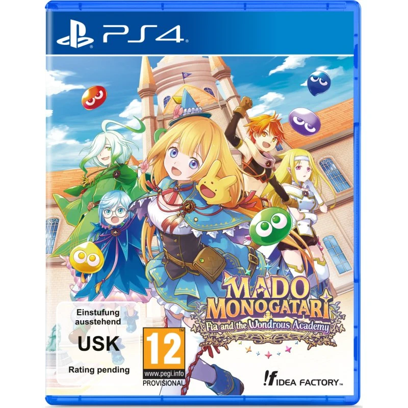 Sony PS4 – Mado Monogatari: Fia and the Wondrous Academy (RPG)