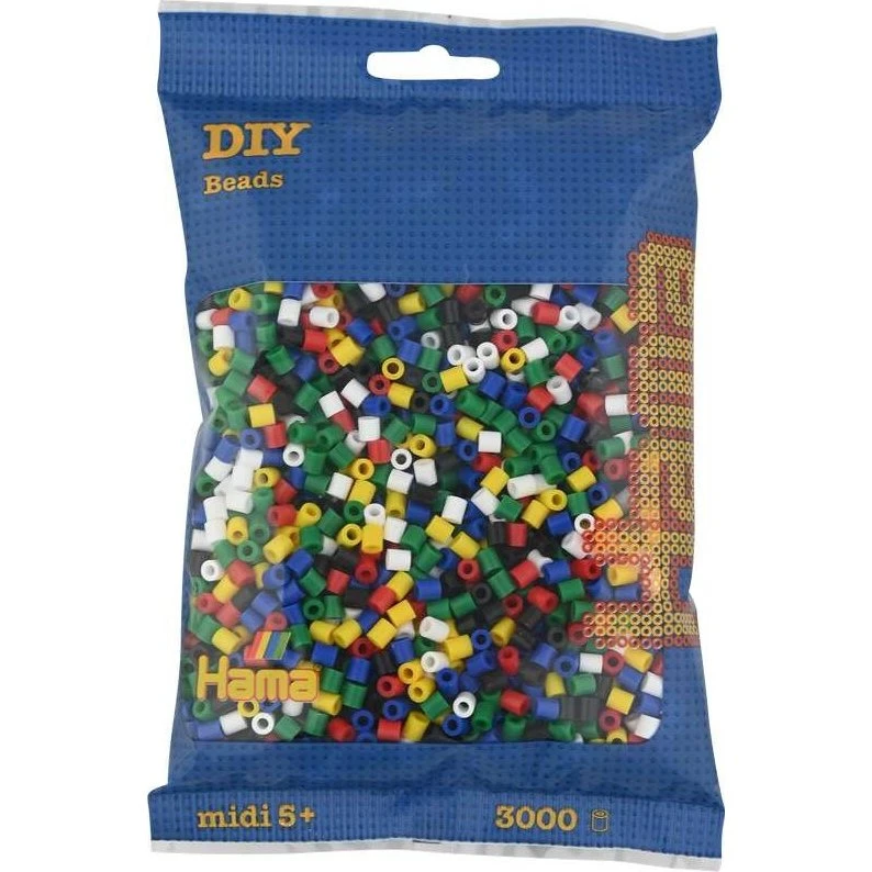 Hama Midi-perler Mix Primary 3000 stk