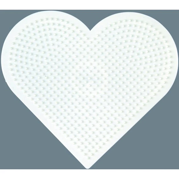 HAMA Stiftplade Hjerte Stor 16×17,5 cm (Midi)