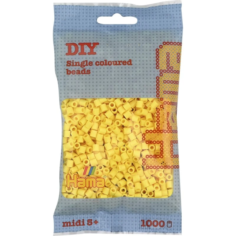 Hama Midi-perler 1000 stk. lysegul (103)
