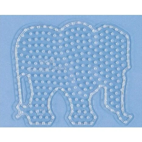 Hama Maxi Perleplade Elefant Transparent 17,5x19,5 cm (8201)