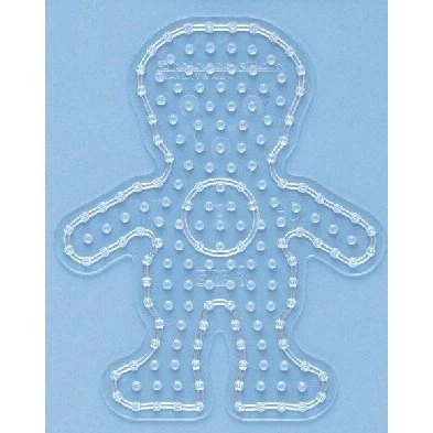 Hama Maxi-Boy perleplade 19x16 cm (Dreng) Transparent 8208