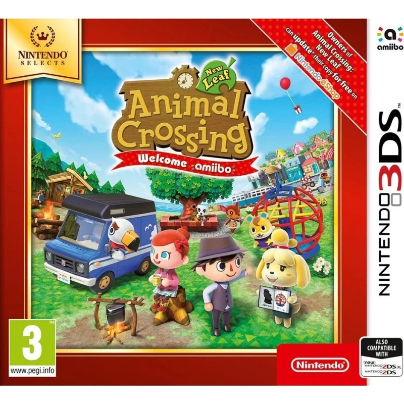 Nintendo Animal Crossing: New Leaf – Welcome amiibo (Nintendo Selects) 3DS