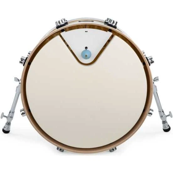 drum-tec Pro 3 Bass Drum 20x16 White Pearl