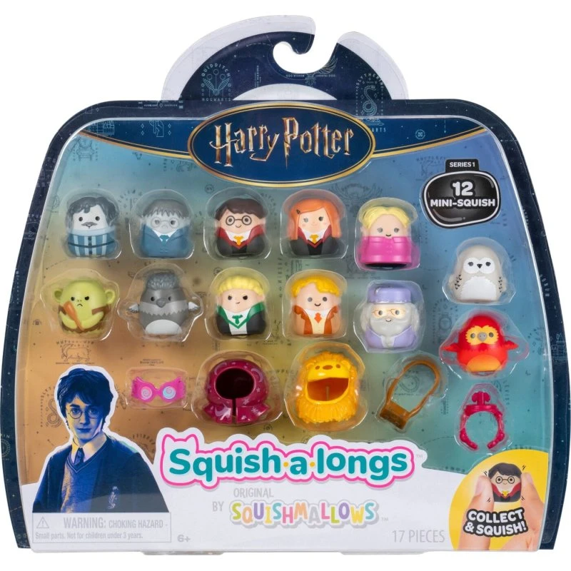 Squishalongs 2,5 cm Harry Potter 12-pak (assorterede)