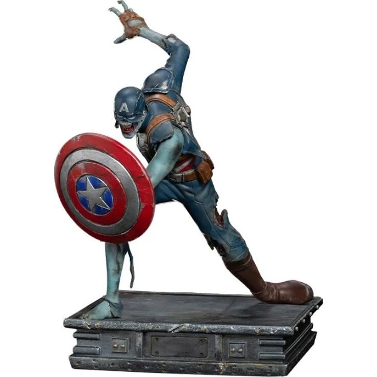 Iron Studios Marvel What If... 1:10 Art Scale – Zombie Captain America 22 cm