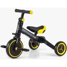 Milly Mally Optimus 3-i-1 trehjulet cykel, sort