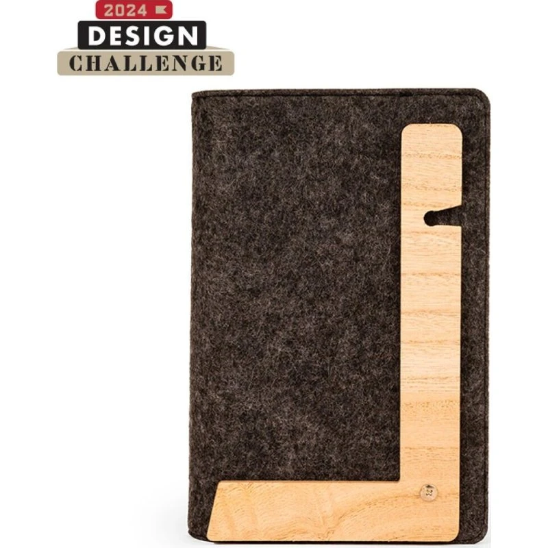 Kikkerland Book Voyager bogomslag og læsestativ 16×23,5×2,25 cm