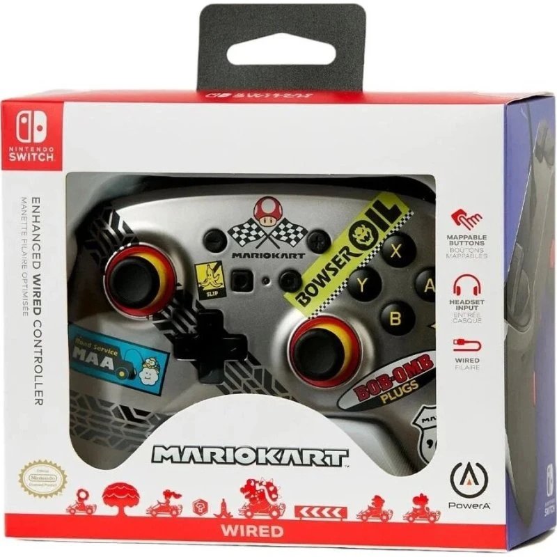 PowerA Enhanced kablet controller til Nintendo Switch – Mario Kart