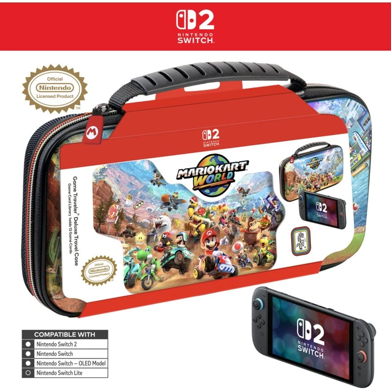 Nintendo NS212 Deluxe Travel Case – Mario Kart World til Switch 2