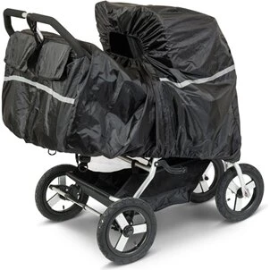 BabyTrold Regnslag til Indie Twin (2 lifte) - Sort