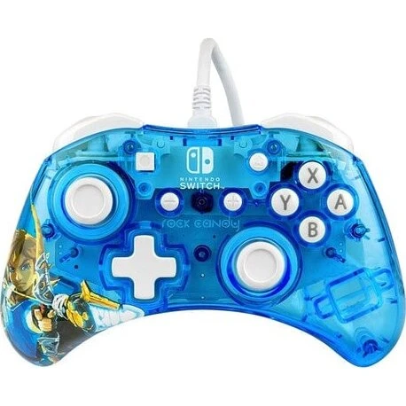 PDP Rock Candy Wired Controller - Berry Brave Link (Switch)