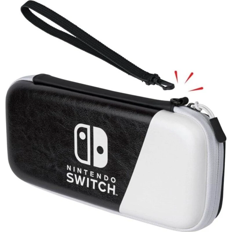 PDP Nintendo Switch Deluxe Travel Case - Sort/Hvid