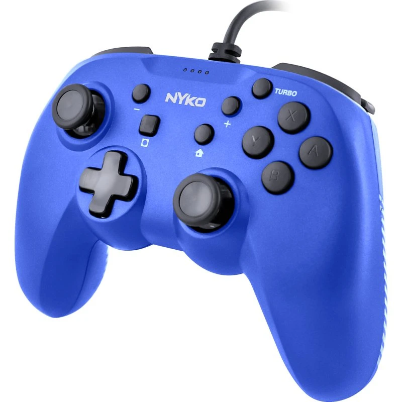 Nyko Prime Wired Controller – Blå (kablet, PS5)