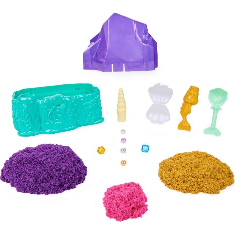 Kinetic Sand Havfrue Crystal-sæt, 481 g