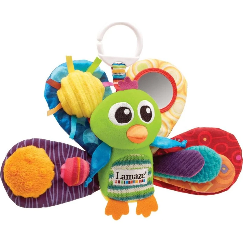 Lamaze Jacques Påfugl babyrangle
