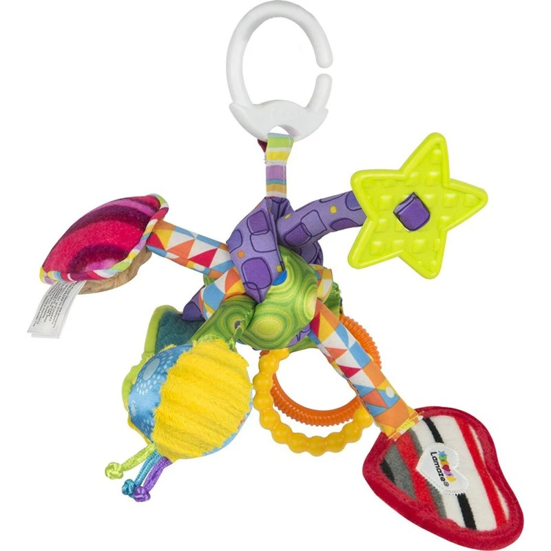 Lamaze Tug & Play Knot babyuro med hvid ring